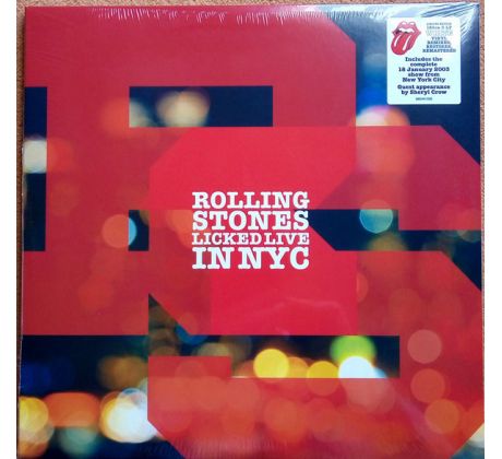 Rolling Stones - Licked Live In NYC / 3LP Vinyl