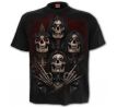 tričko Spiral Faces Of Goth (men´s t-shirt) I CDAQUARIUS.COM Rock Shop