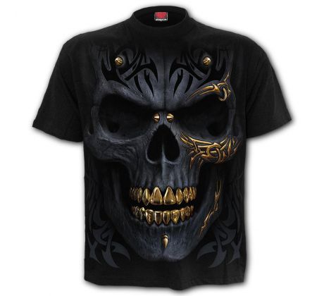 tričko Spiral Black Gold (men´s t-shirt) I Dark Goth t-shirts