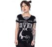 Dámske tričko Heartless - Moon Cats Varsity - Support Your Local (Women´s t-shirt) Dark Goth Anime T shirts