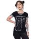 Dámske tričko Heartless - Moon Kitty Varsity (Women´s t-shirt) Dark Goth Anime T shirts