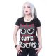 Dámske tričko Cupcake Cult - Cute But Psycho (Women´s t-shirt) Dark Goth Anime T shirts