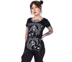 Dámske tričko Heartless - Cat Craft (Women´s t-shirt) Dark Goth Anime T shirts