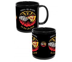 Hrnček - Pizza Or Death (Mug) Dark, Goth, Anime