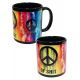 Hrnček - Tie Dye Peace Of Shit (Mug) Dark, Goth, Anime