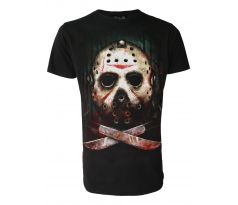 tričko Darkside Jason (men´s t-shirt) Dark Goth Anime T shirts