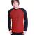 Darkside Black Raglan Red Mesh (men´s t-shirt)