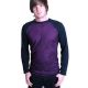tričko Darkside Black Raglan Purple Mesh (men´s t-shirt) Dark Goth Anime T shirts