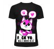 Dámske tričko Cupcake Cult - F_ck Yo_ All I Need Is U (Women´s t-shirt) Dark Goth Anime T shirts