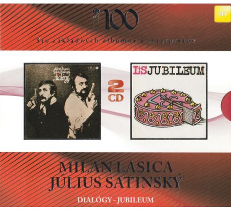 Lasica & Satinský - Dialógy / Jubileum (2CD) audio CD album