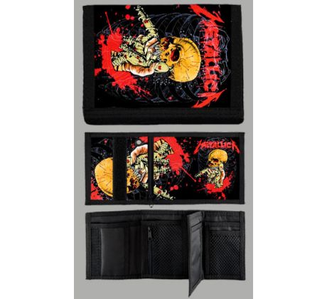 Metallica - Alien Skull (wallet/ peňaženka) CDAQUARIUS.COM