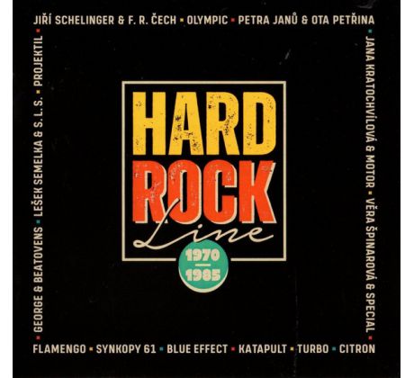 V.A.- Hard Rock Line 1970-1985 (2CD) audio CD album