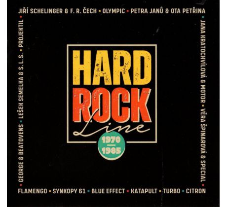 V.A.- Hard Rock Line 1970-1985 (2CD) audio CD album