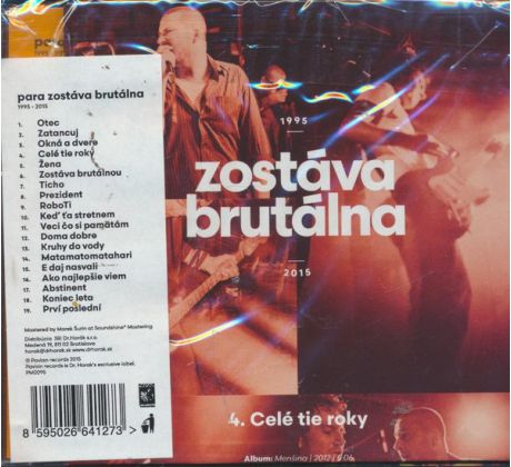 Para - Zostáva Brutálna 1995 - 2015 (CD)