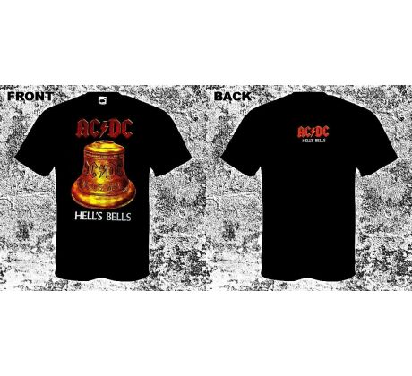 tričko AC/DC - Hells Bells Gold (t-shirt)