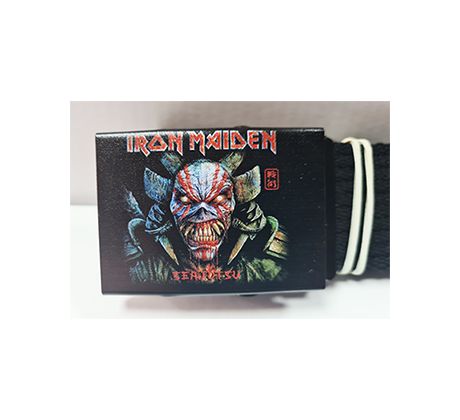 Opasok Iron Maiden - Senjutsu (canvas belt)