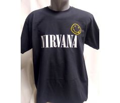 tričko Nirvana - Logo (black) (t-shirt)