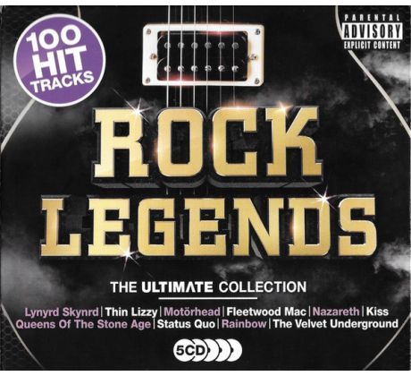V.A. - Rock Legends (5CD) Audio CD album