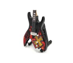 Mini Gitara Metallica – James Hetfield - Brown Cross (mini guitar)