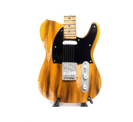 Mini Gitara Rolling Stones - Ronnie Wood (mini guitar)