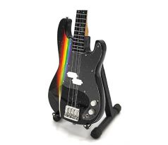 Mini Gitara Pink Floyd – Tribute - Roger Waters - Bass DSOM (mini guitar)