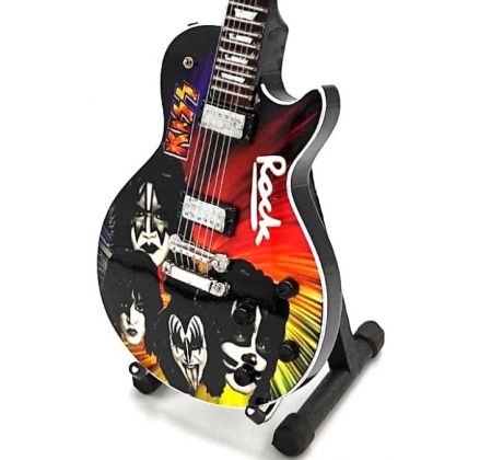 Mini Gitara Kiss - Tribute – Rock and Roll Past Midnight (mini guitar)