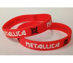 Metallica - Nothing Else Matters / red  (bracelet/náramok)