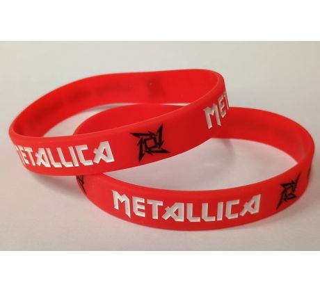 Metallica - Nothing Else Matters / red  (bracelet/náramok)