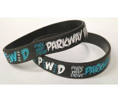 Parkway Drive - Logo blue/white (bracelet/náramok)