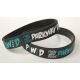 Parkway Drive - Logo blue/white (bracelet/náramok)