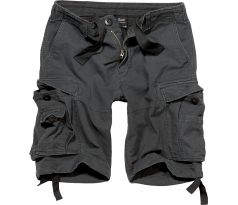 BRANDIT Vintage Shorts BLACK (kapsáče krátke) I krátke nohavice