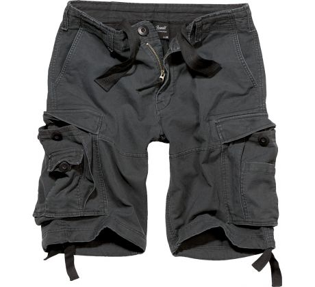 BRANDIT Vintage Shorts BLACK (kapsáče krátke) I krátke nohavice