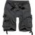 BRANDIT Vintage Classic Shorts BLACK (kapsáče krátke)