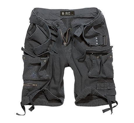 BRANDIT Savage Vintage Shorts BLACK (kapsáče krátke) I krátke nohavice