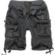 BRANDIT Savage Vintage Shorts BLACK (kapsáče krátke) I krátke nohavice
