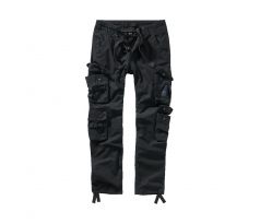 BRANDIT Pure Slim Fit Pants BLACK (nohavice kapsáče) I dlhé nohavice