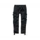 BRANDIT Pure Slim Fit Pants BLACK (nohavice kapsáče) I dlhé nohavice