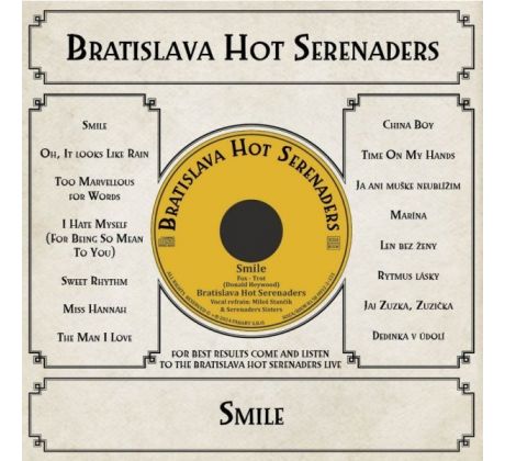 Vinyl Bratislava Hot Serenaders - Smile / LP