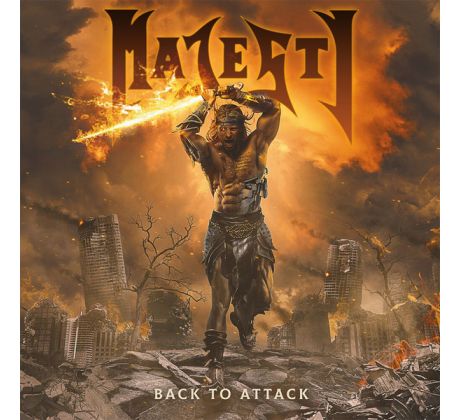 Majesty - Back To Attack - Ltd. Marble Vinyl / LP Vinyl
