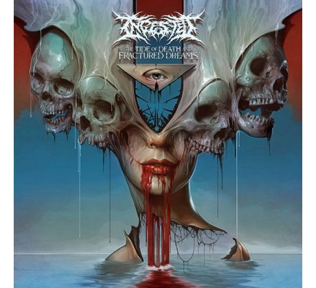 Ingested - The Tide Of Death And Fractured Dreams /Blue Marbled Vinyl / LP Vinyl