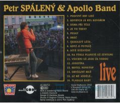 Spálený Petr & Apollo Band - Live (CD) audio CD album