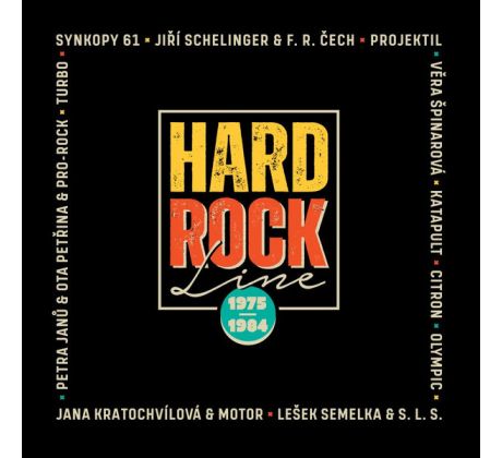 V.A. - Hard Rock Line 1975-84 / LP Vinyl album