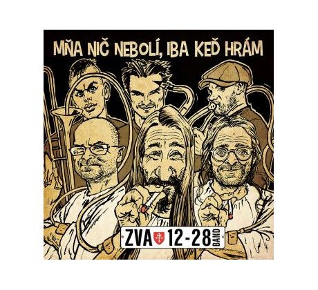 Zva 12-25 Band - Mňa Nič Nebolí, Iba Keď Hrám / LP Vinyl album