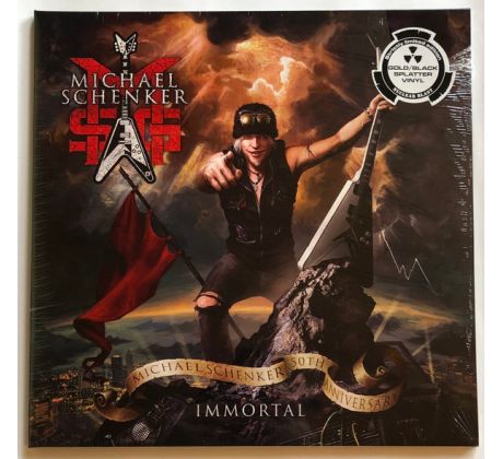 Schenker Michael - Immortal /50 Anniversary Edition Gold+Black Splatter / LP Vinyl album