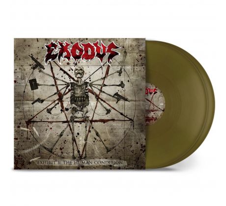 Exodus - Exhibit B:The Human Condition /Gold Vinyl / 2LP Vinyl album