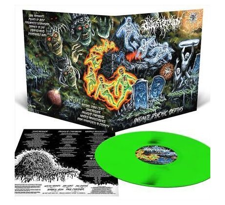 Outer Heaven - Infinite Psychic Depths /Slime Green Edition Vinyl / LP Vinyl album
