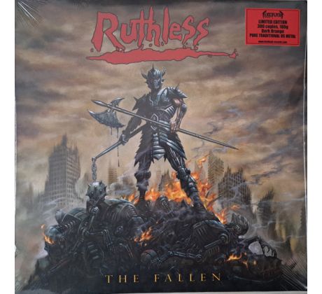Ruthless - The Fallen /Limited 300/180G Dark Orange/ LP Vinyl album