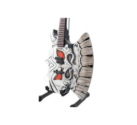Mini Gitara Kiss – Gene Simmons - Bass Axe Green (mini guitar)