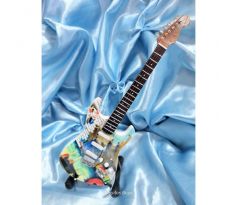 Mini Gitara Pink Floyd - Tribute Fender Stratocaster (mini guitar)