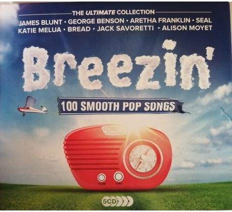 V.A. - Breezin´ 100 Smooth Pop Songs (5CD) audio CD album